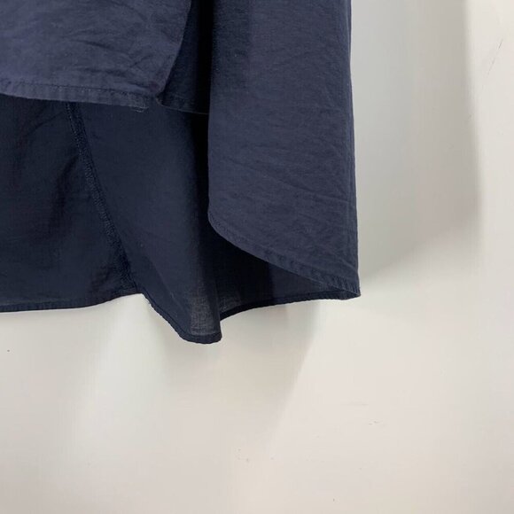 HD in Paris Anthropologie Women's Sleeveless Button Up Tunic Shirt Size 12 - Picture 5 of 15